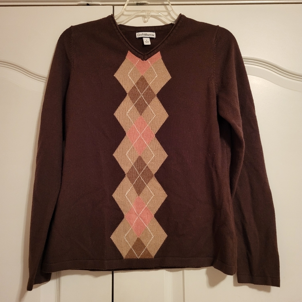 Argyle sweater